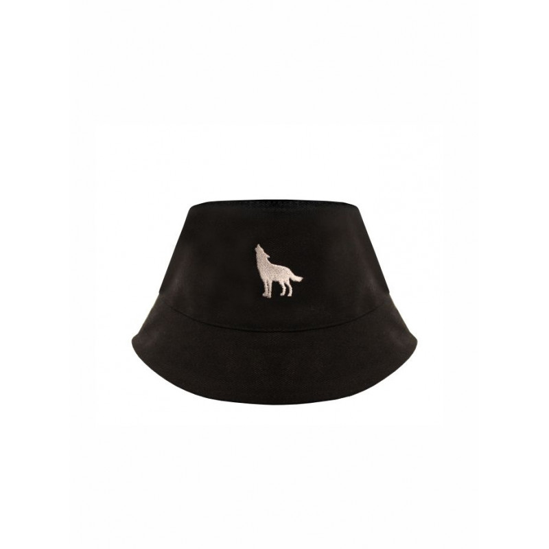Juodos spalvos vaikiškas skrybėliukas