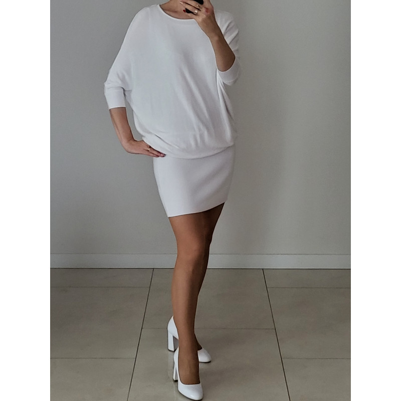 Balta suknelė - tunika "Delita"