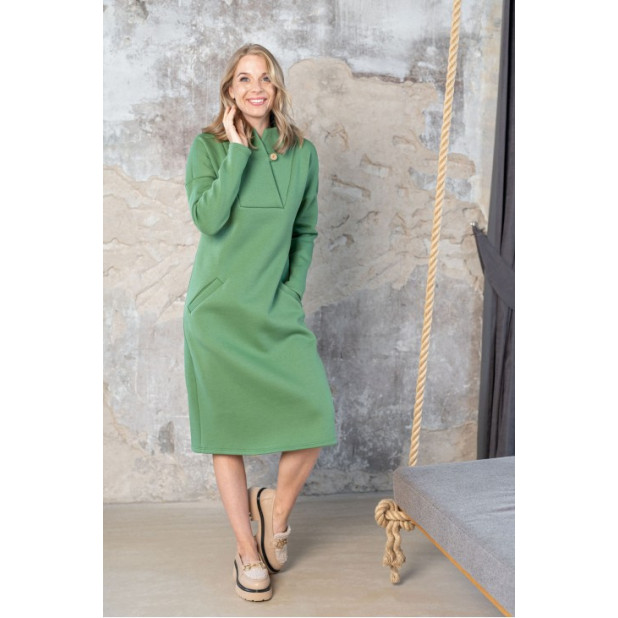 Žalia suknelė "Dainė"