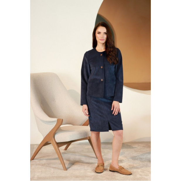 Tamsiai mėlynas midi...