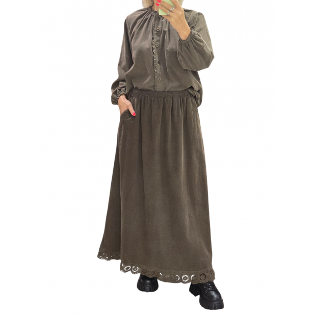 Kakavinis sijonas "Einora"