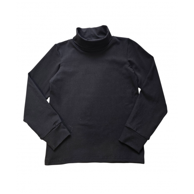 Juodas vaikiškas golfas