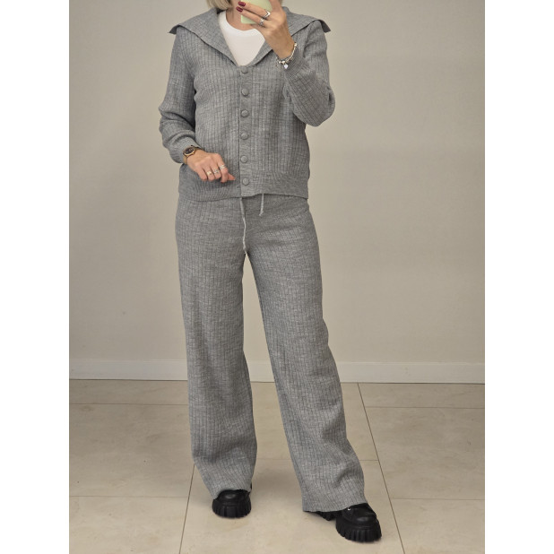 Pilko melanžo megzto...