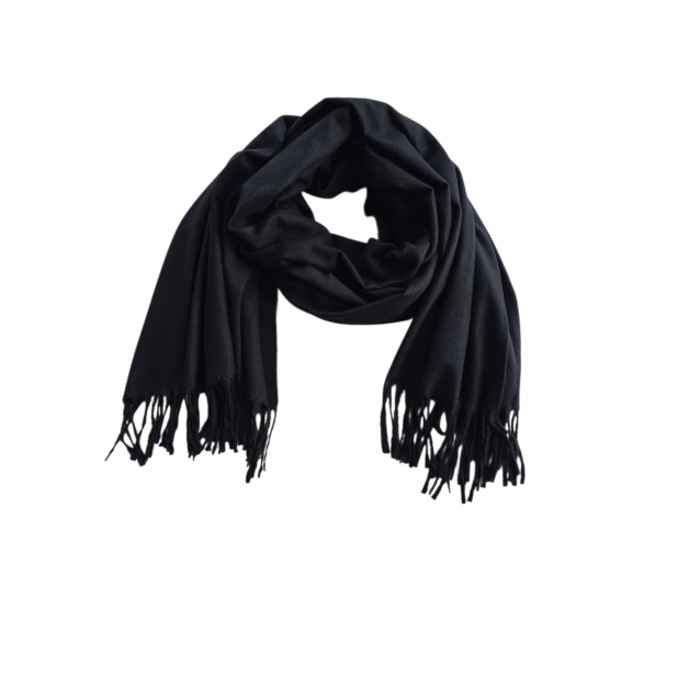 Juodas šalikas "Švelnumas"