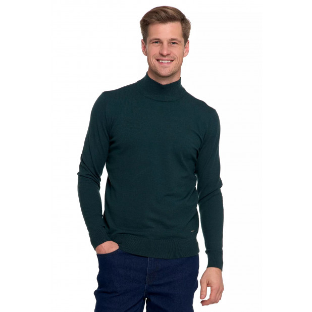 Tamsiai žalias megztukas -...