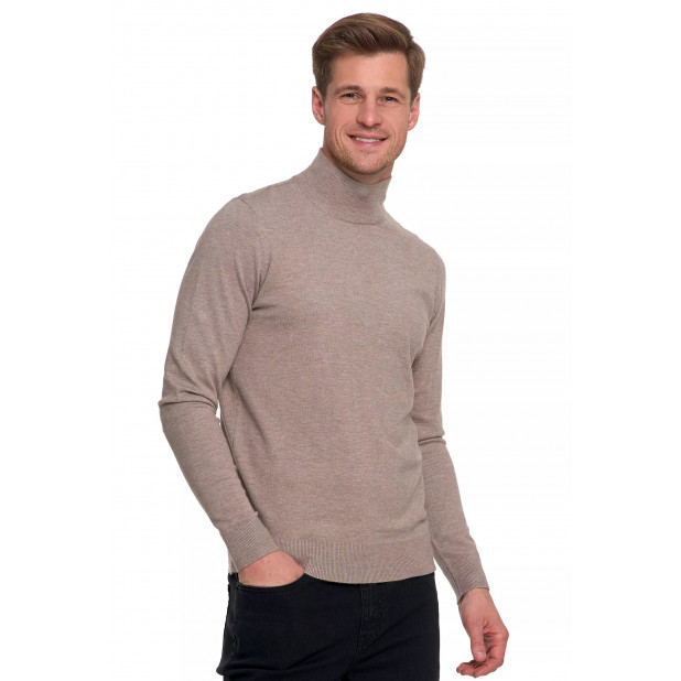 Smėlinis megztukas - golfas...