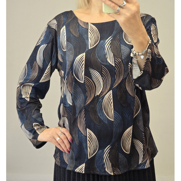 Mėlyno marginimo palaidinė...