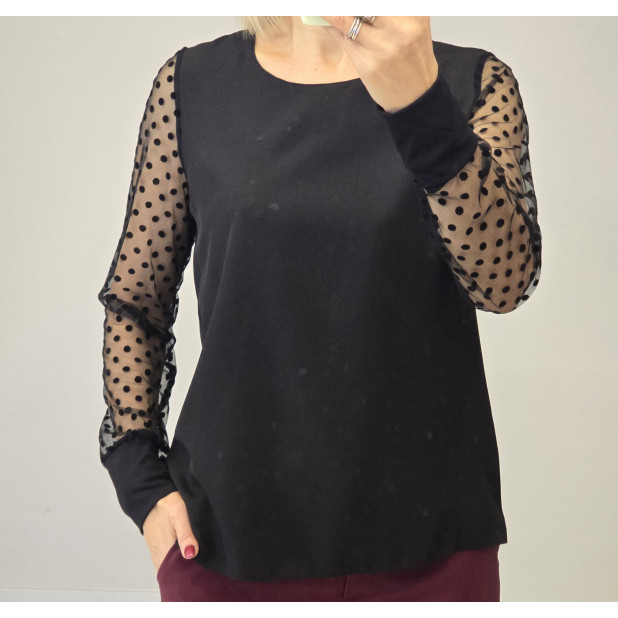 Juoda palaidinė "Gintarė"