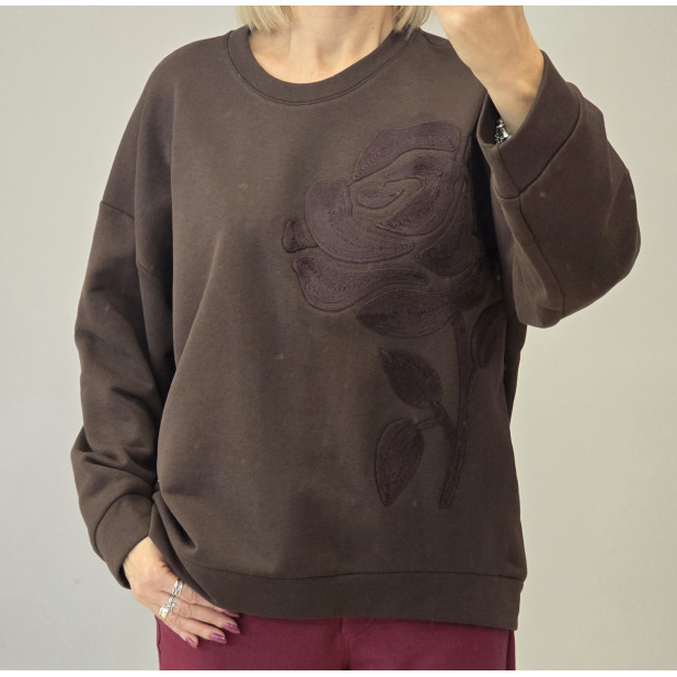 Šokolado spalvos džemperis...