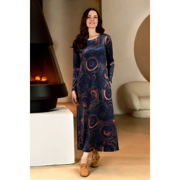 Veliūrinė suknelė "Edilija 2"