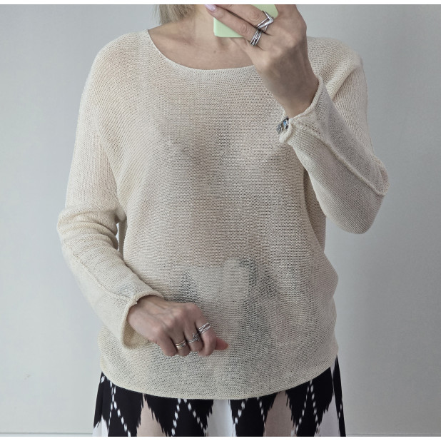 Smėlinis megztukas "Mileta"