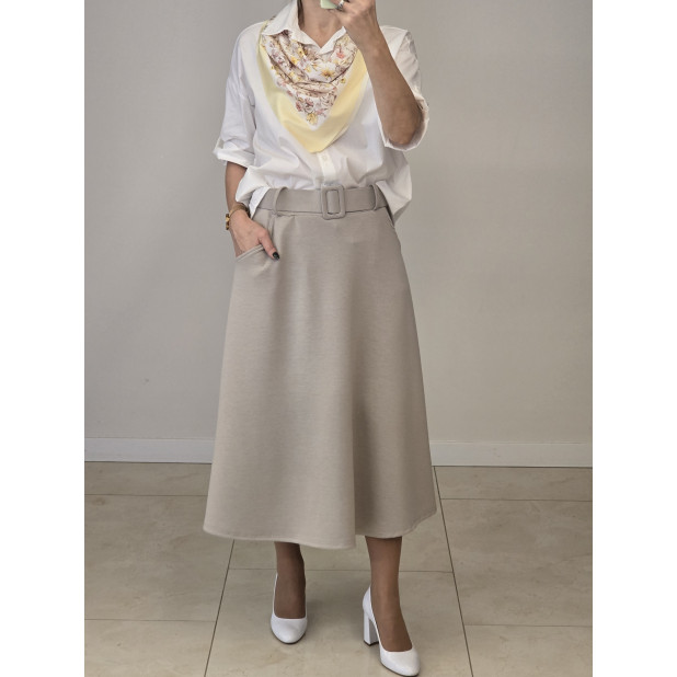 Late spalvos sijonas "Vivjena"