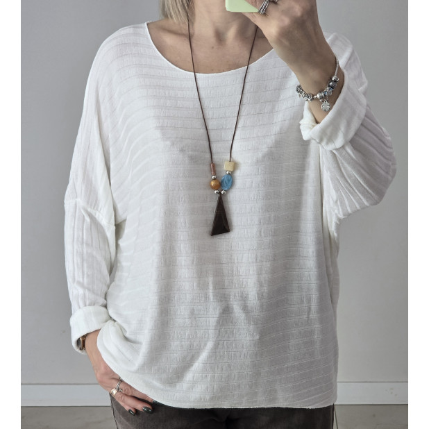 Balta palaidinė "Elvija"