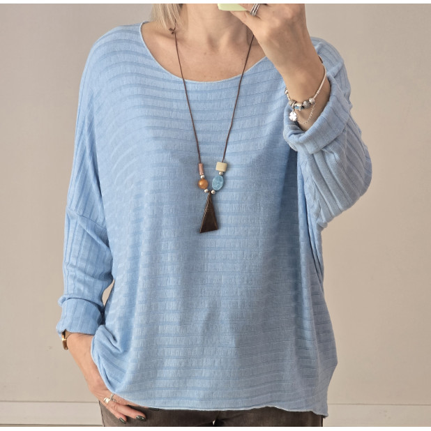 Žydra palaidinė "Elvija"