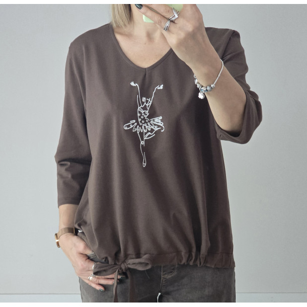 Ruda palaidinė moterims...