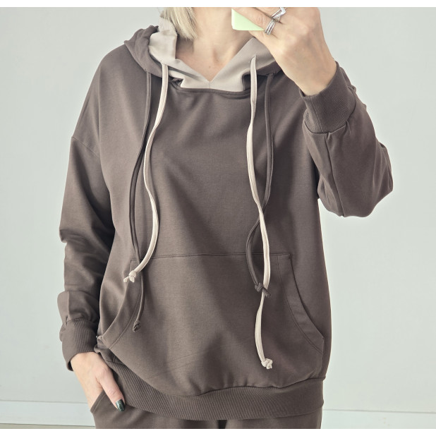 Rudas džemperis moterims...