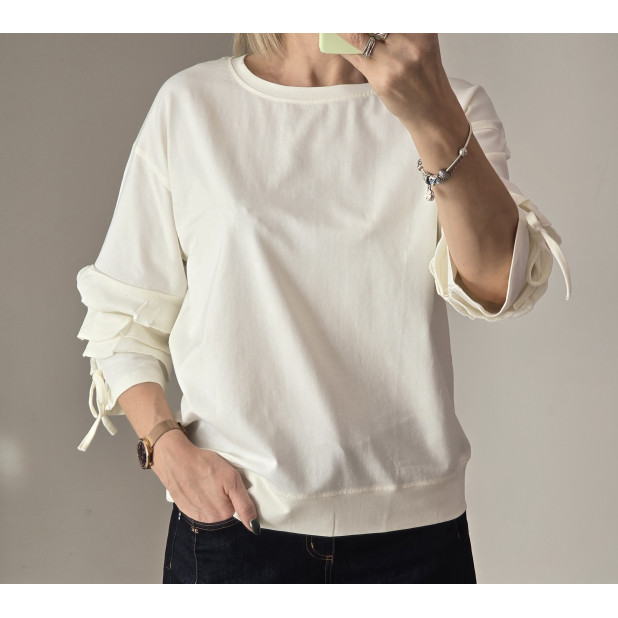 Kreminė palaidinė moterims...