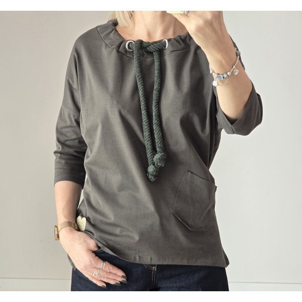 Chaki spalvos palaidinė...