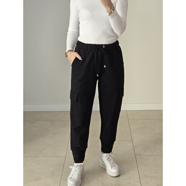 Juodos kelnės moterims "Lėja"