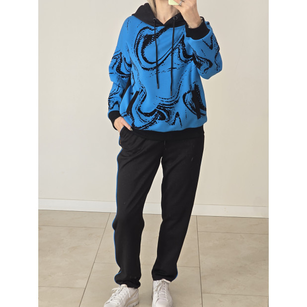 Mėlynas komplektas moterims...