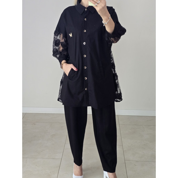 Juodi marškiniai moterims...