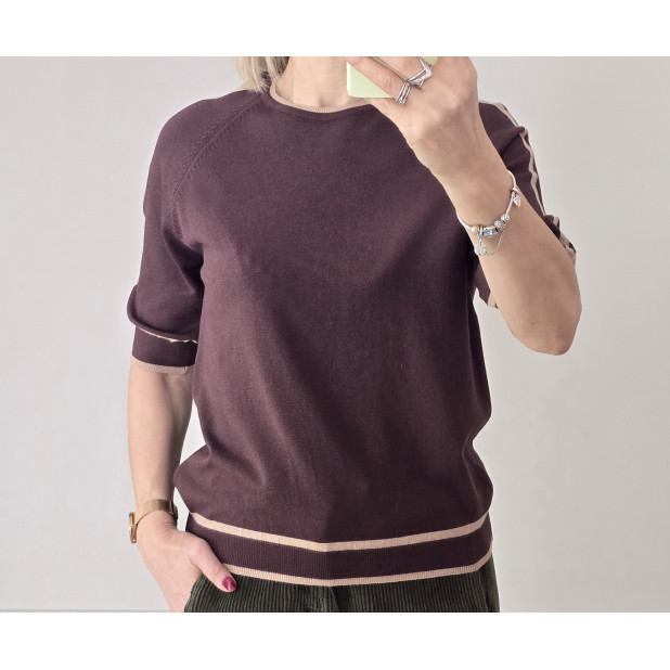 Šokolado spalvos palaidinė...