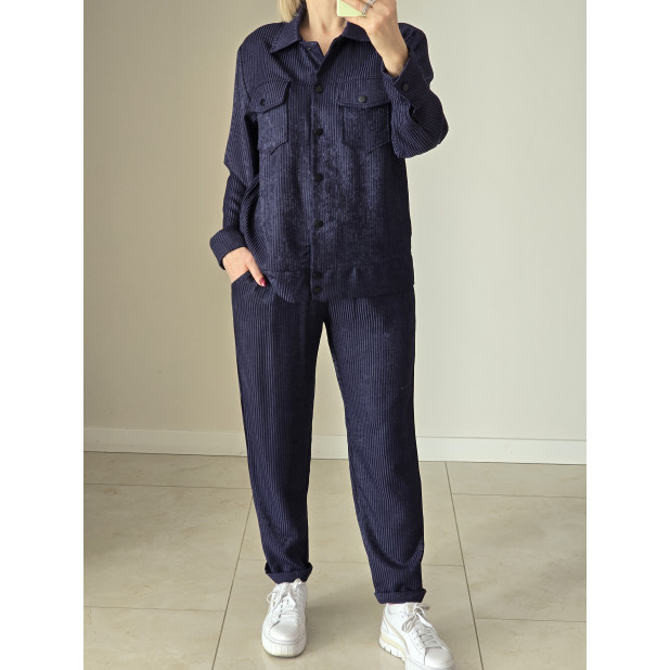 Tamsia mėlynas komplektas...