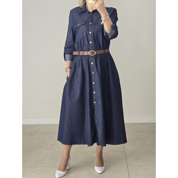 Mėlyno džinso suknelė...