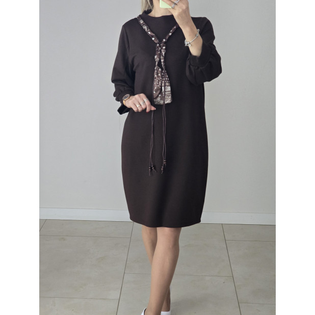 Elegantiška ruda suknelė su...