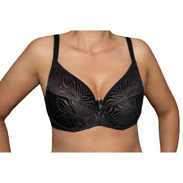 Juoda liemenėlė "Angel"