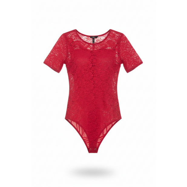 Raudonas bodis iš nėrinio