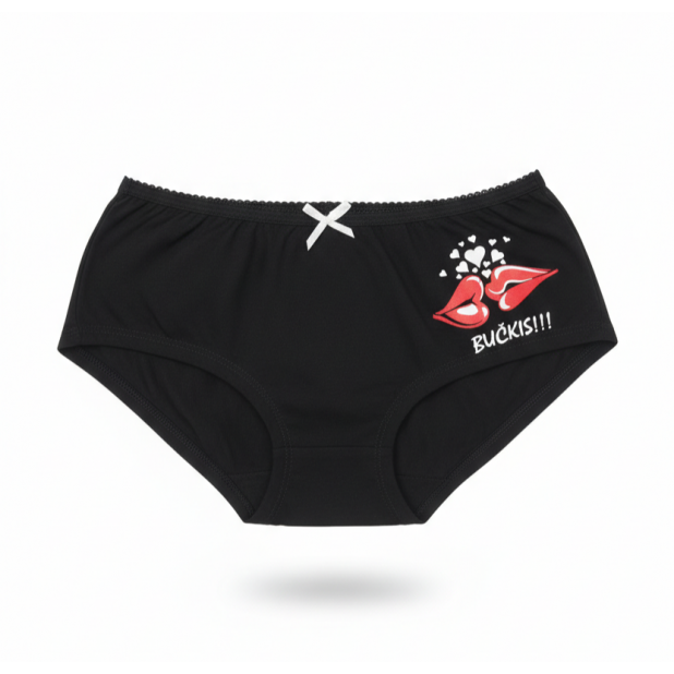 Juodos kelnaitės "Bučkis"