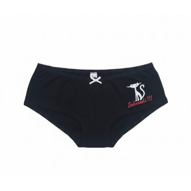 Juodos kelnaitės "Seksuali"