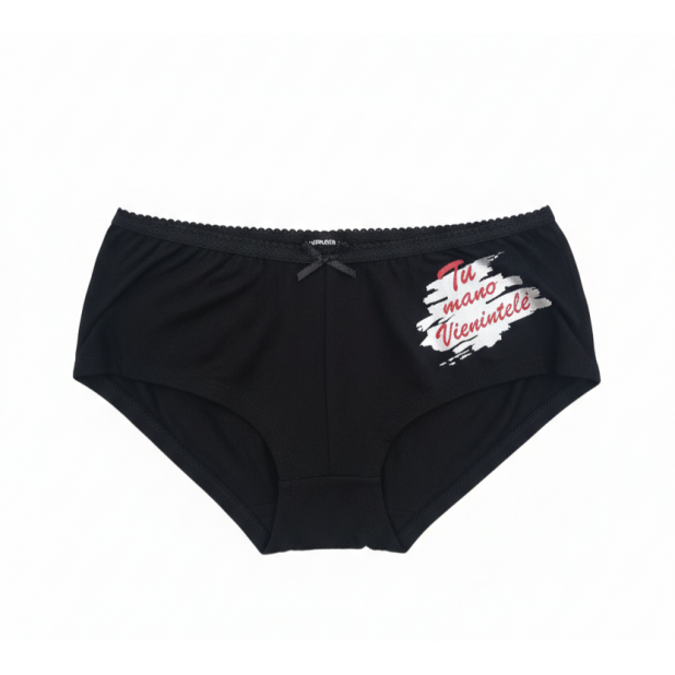 Juodos kelnaitės "Tu mano...