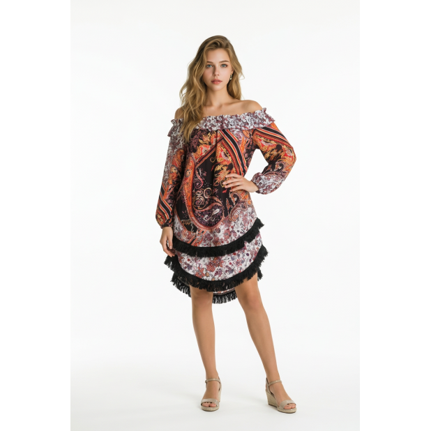 Bohemiško stiliaus suknelė...