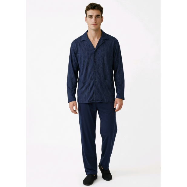 Vyriška klasikinė pižama su...
