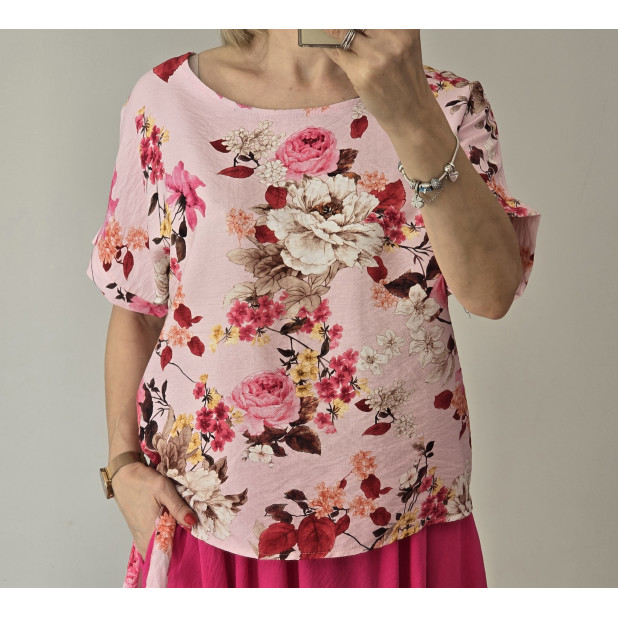 Rausva palaidinė "Klaudija"