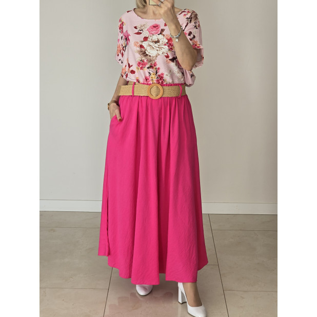 Rožinis sijonas "Dominyka"