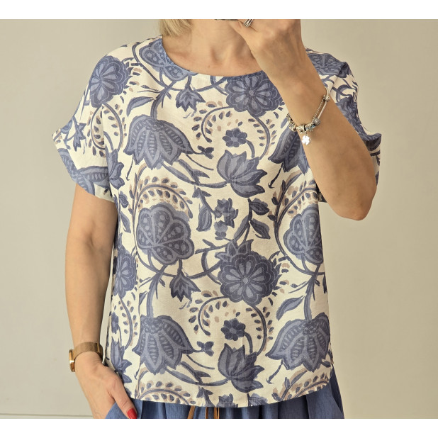 Melsvo marginimo palaidinė...