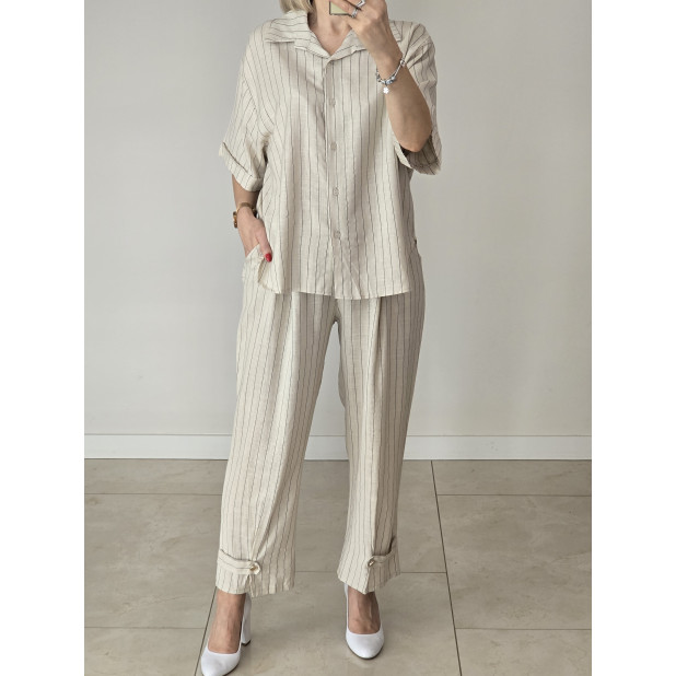 Smėlio spalvos komplektas...