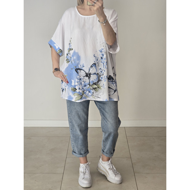 Balta palaidinė "Leila"