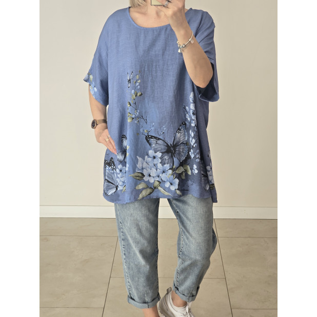 Mėlyna palaidinė "Leila"