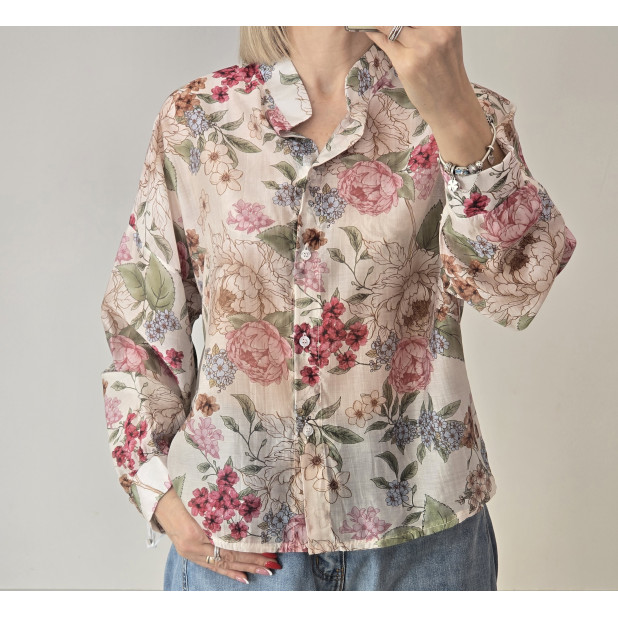 Kreminė palaidinė moterims...