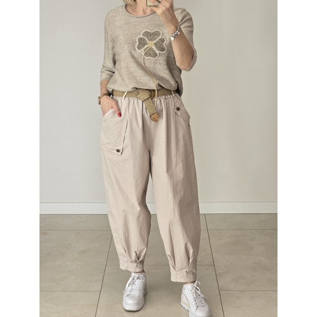 Smėlio spalvos kelnės...