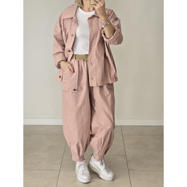 Rausvas komplektas moterims...