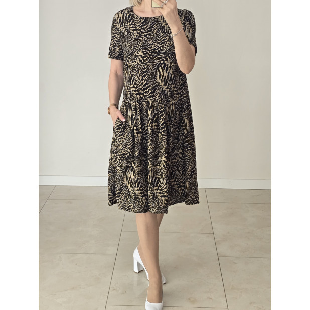 Suknelė su linu "Austra"