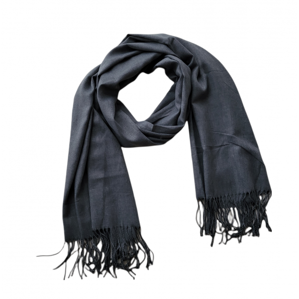 Pilkas viskozinis šalikas
