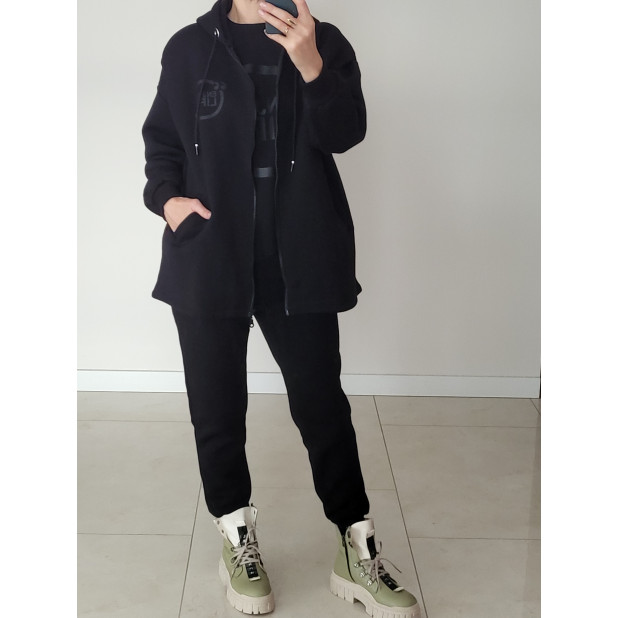 Juodas 3 dalių šiltinto...